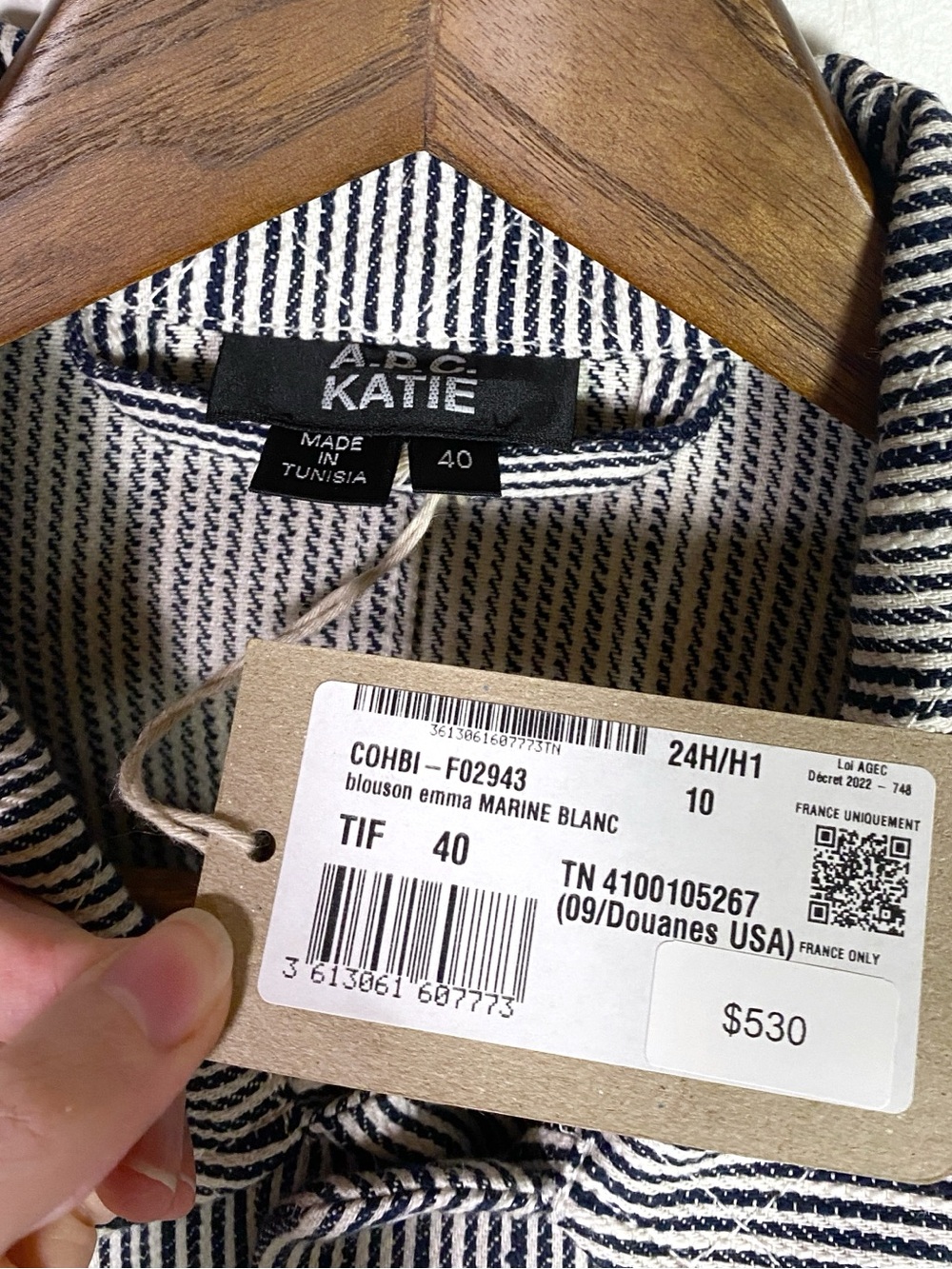 A.P.C. Katie Holmes Emma Jacket - Picture 7 of 9